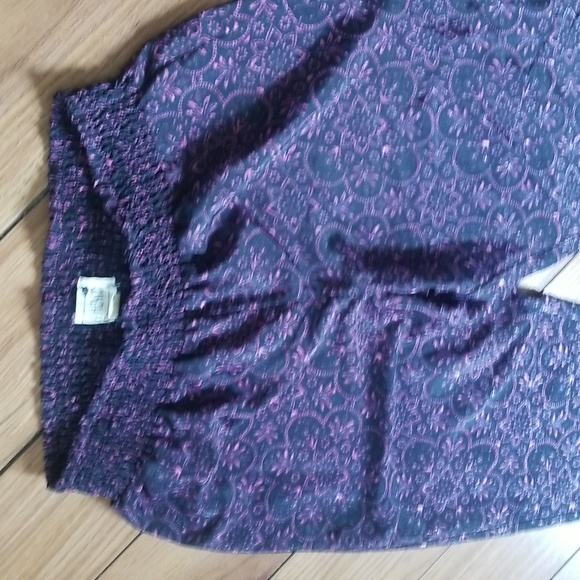 Like new! La Hearts Mandela Purple Big Flare BOHO Pants Size Medium - Picture 3 of 15